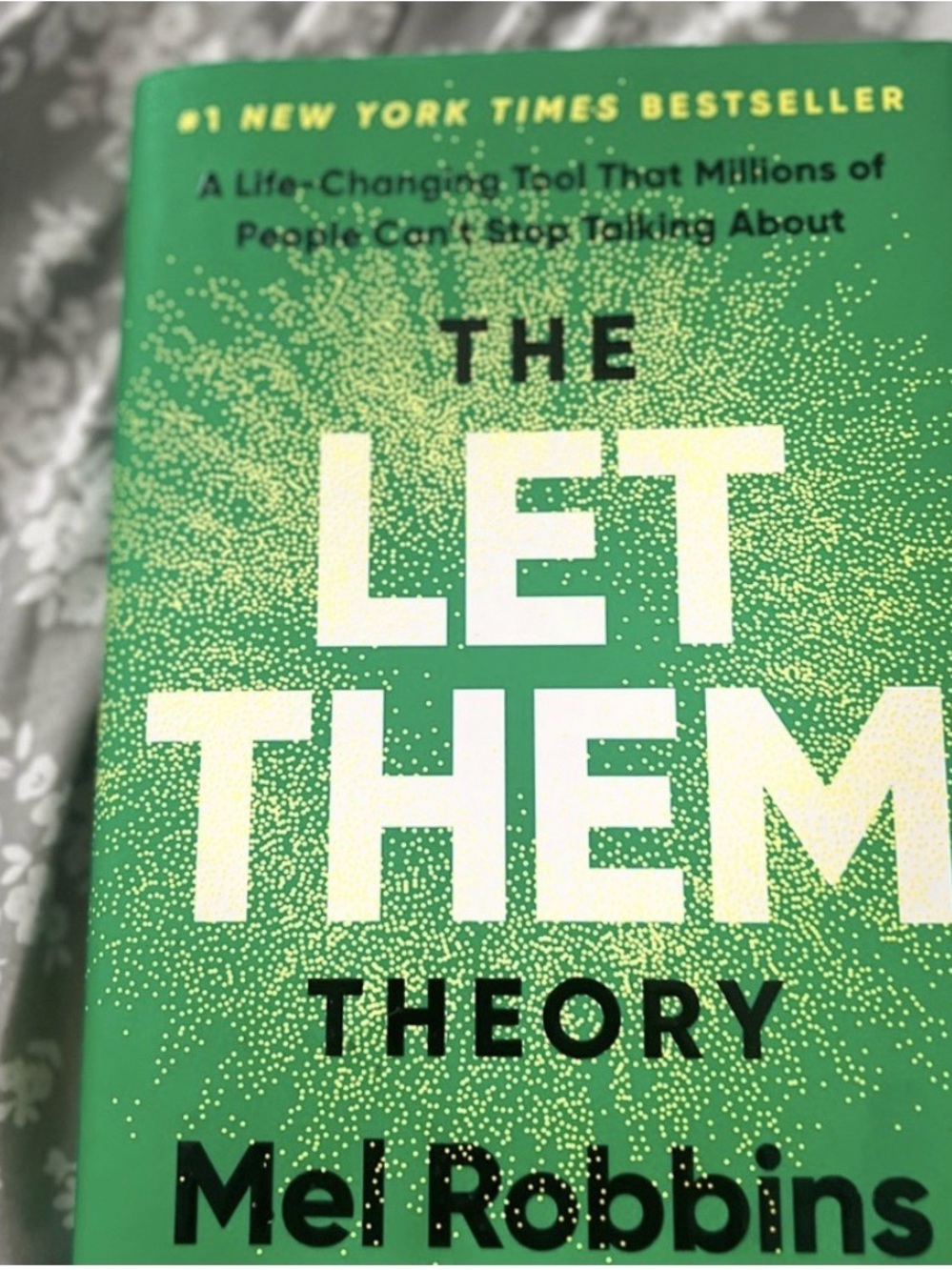 The Let Them Theory by Mel Robbins - Bright Green Paperback MUST HAVE BOOK